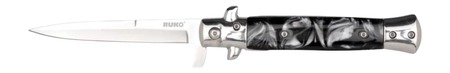 RUKO RUK0184BP    420A 4"BLK PEARL ACRYLIC FOLDING