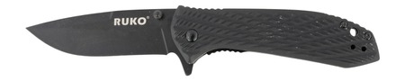 RUKO RUK0179BBK   440C 3-1/4"BLK HANDLE FOLDING