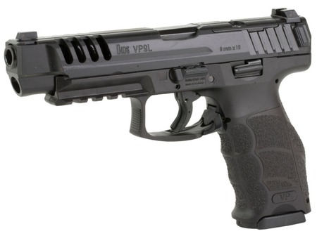 VP9L 9MM BLK 5" 10+1 NS OR CA#