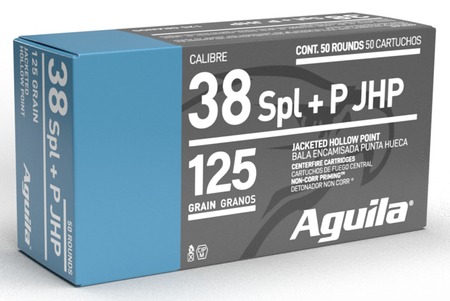 AGUILA 38 SPECIAL 125GR JHP