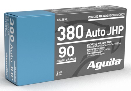 AGUILA 380 ACP 90GR JHP