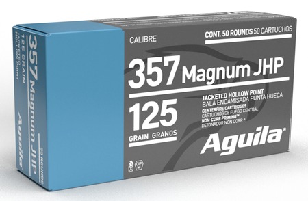 AGUILA 357 MAG 125GR JHP