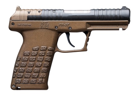 KELTEC PR57 5.7X28 PISTOL 4.64"BBL OPTIC READY, BURNT BRONZE, 20+1, 2-STRIPPER CLIPS