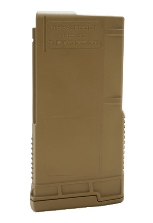 Amend2 SR-25/M110/AR-10 7.62x51mm NATO/.308 Win Mod-A Cyt Brn 20Rd Mag