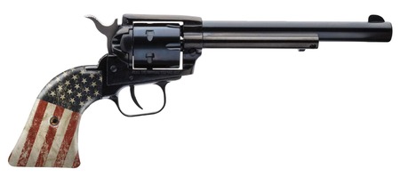HERITAGE RR 22LR 6.5IN BARREL 6RD BLACK US FLAG GRIP RR22B6-USF02