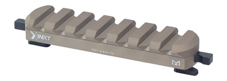 KDG KINECT MLOK PICATINNY RAIL  7 SLOT MOUNT FDE