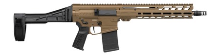DISSENT Mk3 Pstl 8.6BLK 12.5" Brace Tan 20rd