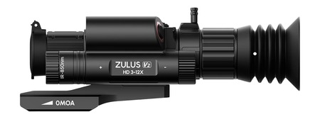 DNT ZHD312RV2 ZULUS HD 3-12X V2  D/N W/LSR RF