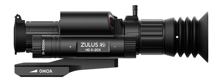 DNT ZHD520RV2 ZULUS HD 5-20X V2  D/N W/LSR RF