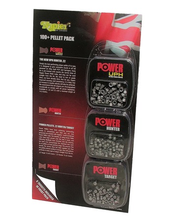 NAP 6059  .22  PELLET PACK UPH/HUNTER/TARGET   100