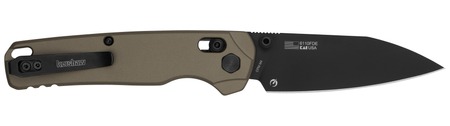 KERSHAW BELAIR XL ALUM 3.4" BLK/FDE
