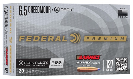 FED BRNS LRX PEAK 6.5CM 127GR 20/200