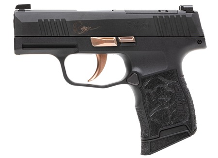 SIG P365 380ACP 3.1" ROSE SL 10RD BK