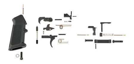 RUGER AR LOWER PARTS KIT, GI TRIGGER AND A2 PISTOL GRIP