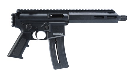 MBGL GOAT 15 ATOM 22LR PISTOL 7.8 REAR RAIL HC