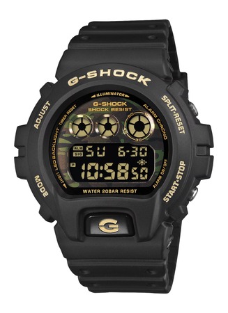 GSHOCK DW6900CF-1    CLASSIC W/BLACK CAMO