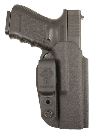 #137 SLIM-TUK IWB KYDEX HOLSTER FOR GLOCK 26 27 33 BLK AMBI