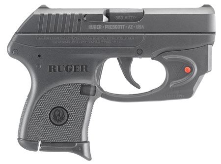RUGER LCP 380ACP 2.75" BLK 6RD W/LSR