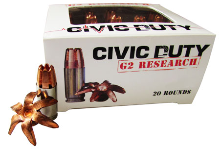 G2R CIVIC DUTY 45ACP 164GR 20/500