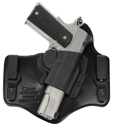 Galco KT662B KingTuk Deluxe IWB Black Kydex/Leather UniClip Fits Springfie-img-1