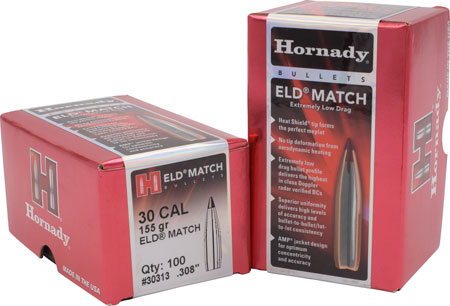 30 CAL .308 155 GR ELD MATCH 100 rounds