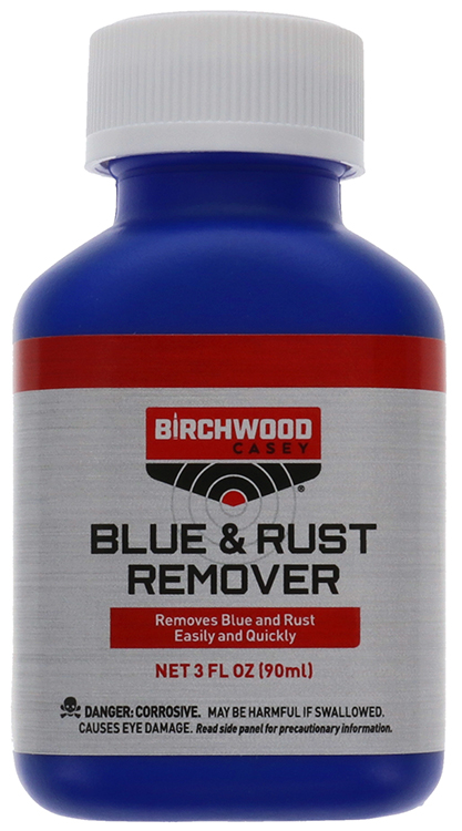 BIRCHWOOD CASEY BLUE & RUST REMOVER 3OZ.