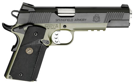 1911 Loaded 45 5" MC ODG,Blk NS CA 2/7