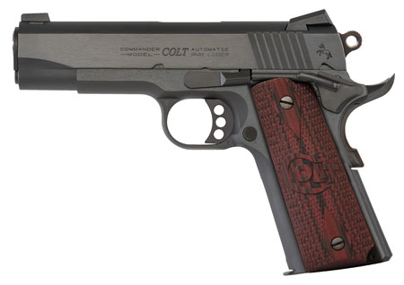 Colt Combat Commander 9MM 4.25in Brl Blued