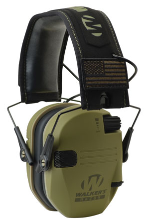 RAZOR SLIM ELECTRONIC MUFF  OD GRN PATRIOT