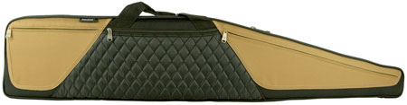 Elite Scoped Rifle Case Black/Tan 48"