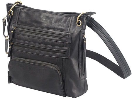 BDOG BDP038      CROSS BODY PURSE HLSTR        BLK