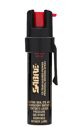 SABRE SPRAY POCKET UNIT W/CLIP .75OZ