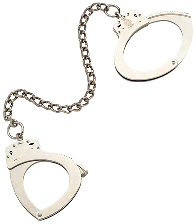M1900 LEG IRONS NICKEL