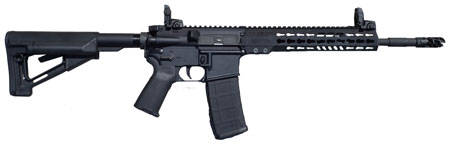 M15 Tac 5.56 14.5in Pinned and Welded 10in FF HG STR Stk MBUS 1-30rnd