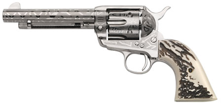 TAYLOR 1873 CATTLEBRAND ENGRAVED STAG 5.5in .45LC