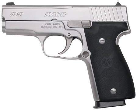 Kahr Arms K9093A K9 9mm Luger 7+1/8+1 3.47" Stainless Polygonal Rifled Bar-img-1