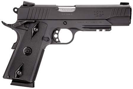 TAU 1-191101-B1      1911 45 RAIL 5   2X8R     BLK