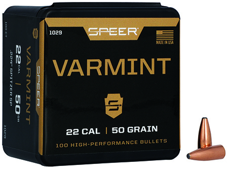 SPEER 1029      BULL .224  50 SPTZR          100/5