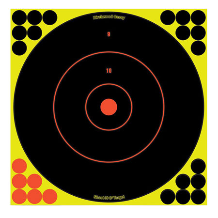 B/C SHT-N-C RND BULLSEYE TGT 12-12"