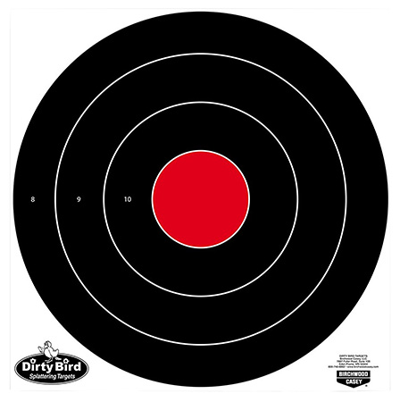 DIRTY BIRD 17.25" BULL'S-EYE TARGET - 5-PK