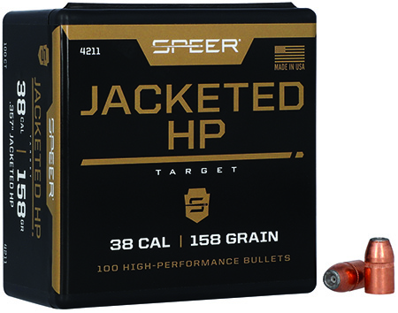 SPEER SP 38 CAL.357-158 JHP