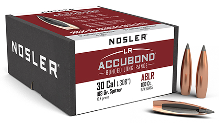 Accubond Long Range 30 168 SP-100 ct bullet