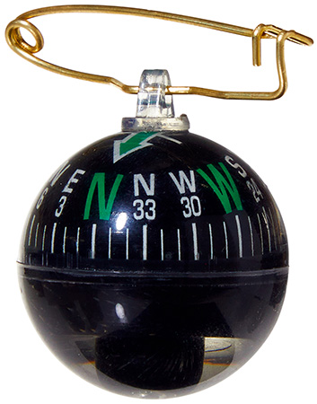 ALLEN COMPASS BLK PIN ON BALL