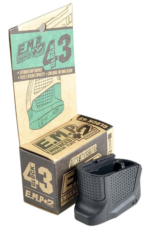 STRIKE MAG PLATE FOR GLOCK 43 BLK