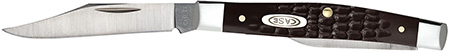 CASE 00083 BROWN SYNTHETIC SMALL PEN