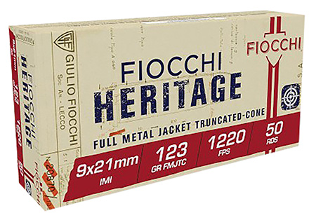 FIO 9X21      9X21       123 FMJ             50/20