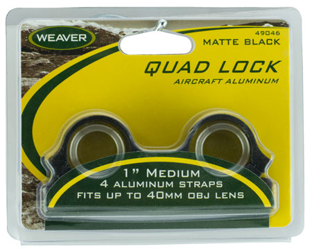WE DETACH QUAD LOCK RINGS 1" MED MATTE