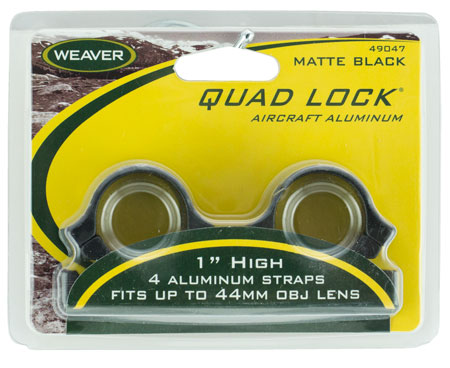 WE DETACH QUAD LOCK RINGS 1" HIGH MATTE