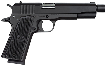 Rock Island Armory 1911 Pistol GI Standard FS Threaded 45 ACP 8rd 5.60 " Barrel