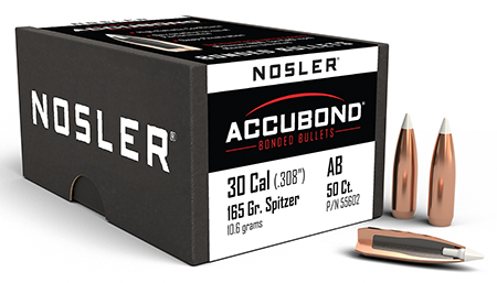 30 CAL .308 165GR SBT ACB 50BX